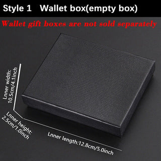 Engraved Wallets Men Short Purse