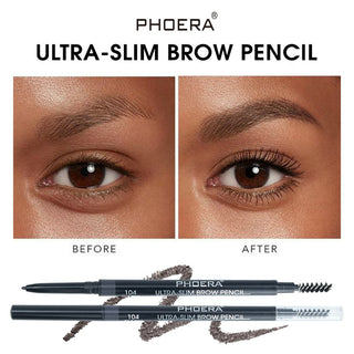 PHOERA eyebrow brush 5 Color Double Ended