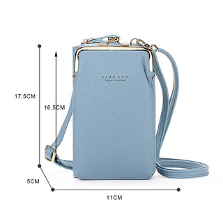 Geestock Bossa de telèfon de crossbody de dona per a cartera de dona Bosses d'espatlla petites Carteres portàtils de viatge Bosses de butxaca Cartera de monedes Bossa de targetes