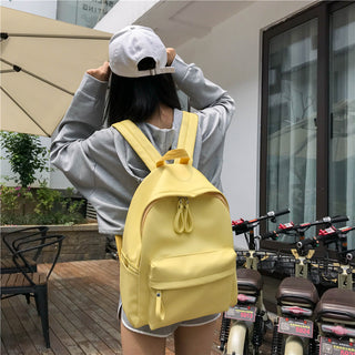 DIEHE Fashion Backpack High Quality PU Leather Women's Backpack For Teenage Girls School Shoulder Bag Bagpack Mochila backpack