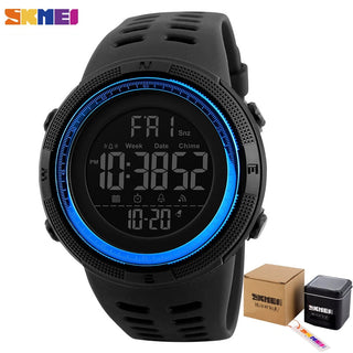 SKMEI Fashion Outdoor Sport Watch Men Multifunction Watches Alarm Clock Chrono 5Bar Waterproof Digital Watch reloj hombre 1251 ALODIA STORE