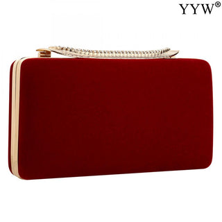 Flannelette Clutch Elegant Luxury Women Bag