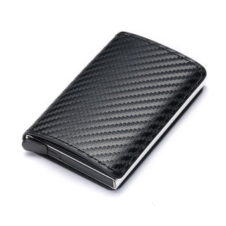 Men Smart Wallet Rfid Safe Anti-theft Holder Women Small Purse Bank ID Cardholder Metal