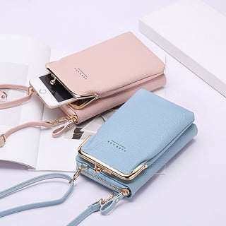 Geestock Bossa de telèfon de crossbody de dona per a cartera de dona Bosses d'espatlla petites Carteres portàtils de viatge Bosses de butxaca Cartera de monedes Bossa de targetes