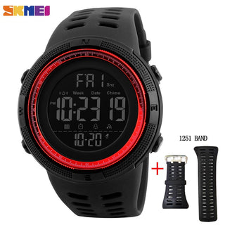 SKMEI Fashion Outdoor Sport Watch Men Multifunction Watches Alarm Clock Chrono 5Bar Waterproof Digital Watch reloj hombre 1251 ALODIA STORE