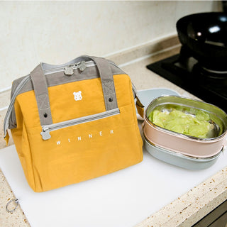 Portable Lunch Bag New Thermal Insulated Lunch Box Tote Cooler Bag Bento Pouch Lunch Container School Food Storage Bags