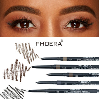 PHOERA eyebrow brush 5 Color Double Ended