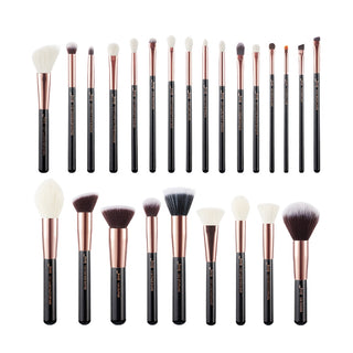 Jessup 25pcs Professional Makeup Brushes Set Natural