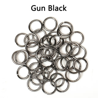 200pcs/lot Wholesale Open Circle Jump Rings Necklace Bracelet Earring Pendant Connectors DIY Making Jewelry Crafts Accessories