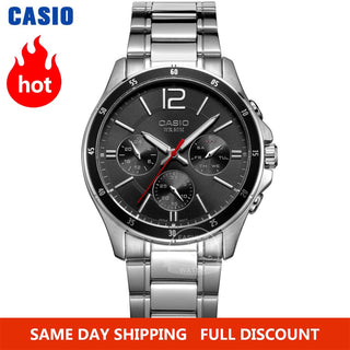 Rellotge de polsera Casio, rellotge de polsera per a homes, conjunt de luxe de primera marca, rellotge de quars, 50 m, rellotge impermeable per a homes, rellotge esportiu militar, rellotge masculí