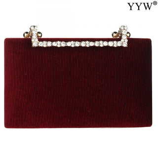 Flannelette Clutch Elegant Luxury Women Bag