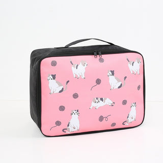 New Travel Cartoon Cosmetic Bag Portable Women Makeup Cases Large Capacity