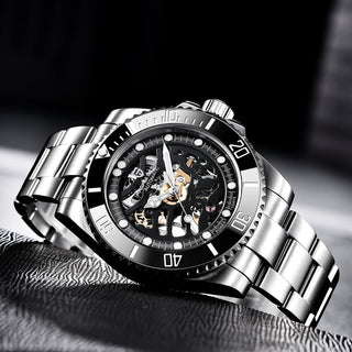 PAGANI DESIGN Stainless Steel Waterproof Mechanical Watch Top Brand Sapphire Glass Automatic Watch Luxury Business Men Watch