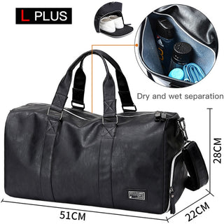 Travel Bag Carry on Luggage Duffel Bags Large PU Leather Tote Belt Weekend Crossbody Bag Overnight Solid sac de voyage XA88WC