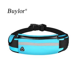 Buylor Sports Waist Pack Men Belt Pouch Women Running Belt Waist waterproof