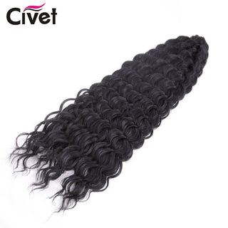 Pell sintètic Ariel Curl Water Weave Passion Twist Trenes de ganxet Extensions de cabell Ombre Blonde Pink Trend Hair Per a dones