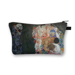 Starry Night / Kiss / Waterlily Painting Cosmetic Bag Van Gogh / Gustav Klimt / Monet Women