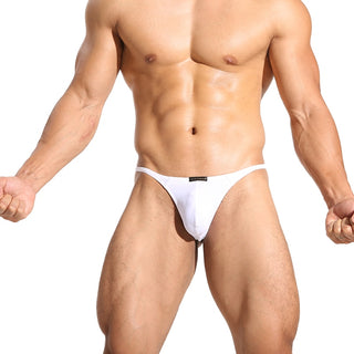 Thongs Men&#39;s Underwear T Back G String Briefs Sexy Breathable Solid Lingerie Jockstrap Men Panties Thong