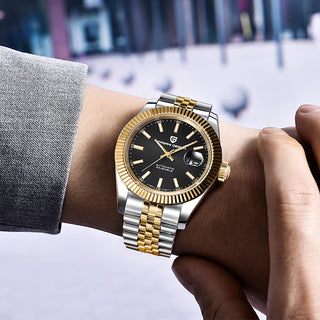 PAGANI DESIGN Luxury Men Watch Stainless Steel Waterproof Mechanical Watch Fashion Sports Watch Men Automatic Watch relogio ALODIA STORE