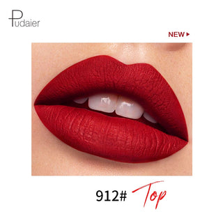 Pudaier Matte Liquid Lipstick Waterproof Professional Makeup Full Portable Lip Glaze for Make Up Tint Lip Gloss Mini Cosmetic