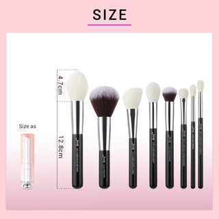 Jessup 25pcs Professional Makeup Brushes Set Natural