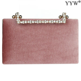 Flannelette Clutch Elegant Luxury Women Bag