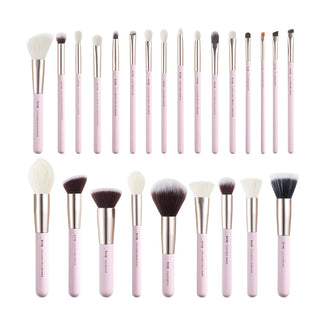 Jessup 25pcs Professional Makeup Brushes Set Natural