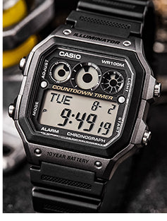 Casio watch   men  watch top luxur set military LED relogio digital watch sport Waterproof quartz men watch Neutral watchs ALODIA STORE