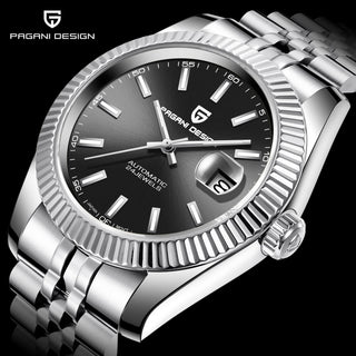 PAGANI DESIGN Luxury Men Watch Stainless Steel Waterproof Mechanical Watch Fashion Sports Watch Men Automatic Watch relogio ALODIA STORE