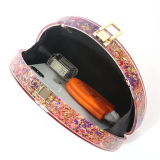 Semicircle Acrylic Wallet Women Evening Clutches Design Bag