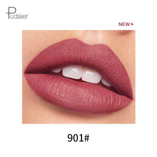 Pudaier Matte Liquid Lipstick Waterproof Professional Makeup Full Portable Lip Glaze for Make Up Tint Lip Gloss Mini Cosmetic