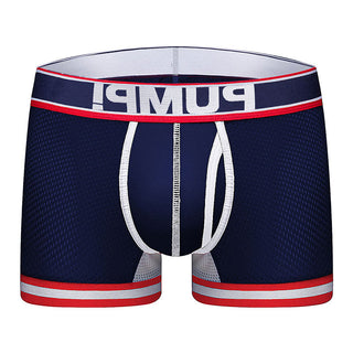 Lingeries Cotton Patchwork Low waist Sexy Men Underwear Boxer Shorts New Trunks Mens Boxershorts Underware Boxers Funny