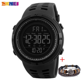 SKMEI Fashion Outdoor Sport Watch Men Multifunction Watches Alarm Clock Chrono 5Bar Waterproof Digital Watch reloj hombre 1251 ALODIA STORE