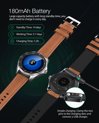 BlitzWolf BW-HL3  Smartwatch Smart Watch Men Women's Watches Heart Rate Blood Pressure Bluetooth-compatible Fitness Wristband ALODIA STORE