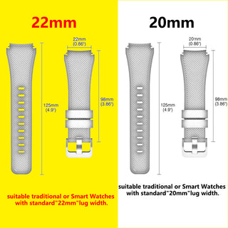 Strap For Samsung galaxy watch 3 46mm Gear S3 Frontier amazfit bip/active bracelet 20/22mm watch band Huawei watch gt 2/2e 42mm