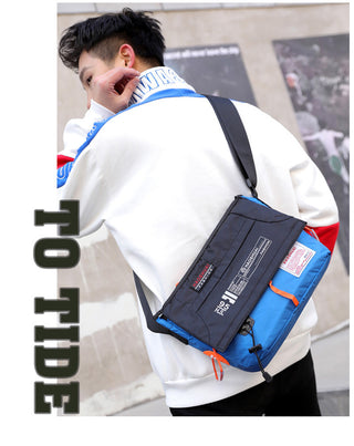 Brand Satchel Bags Mens Travel Waterproof Nylon Single Shoulder Bag Crossbody Bag Messenger Bag for Men Casual Bag XA204ZC