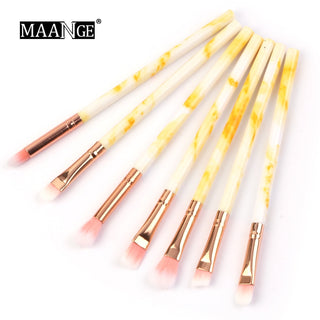 7/10pcs Pinzells de maquillatge Raspall de maquillatge multifuncional Corrector d'ombra d'ulls Base de maquillatge 2019 Eina Pincel maquiagem