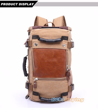 Brand Stylish Travel Large Capacity 14" Laptop Backpack Male Luggage Shoulder Computer Backpacking Men Functional Versatile Bags