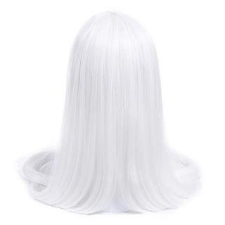 Perruca L-email pèl sintètic de 60 polzades i 150 cm de llarg Perruca rossa Chobits Chi Perruques de cosplay recte beix negre Perruca de cosplay de Halloween