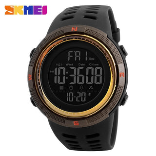 SKMEI Fashion Outdoor Sport Watch Men Multifunction Watches Alarm Clock Chrono 5Bar Waterproof Digital Watch reloj hombre 1251 ALODIA STORE