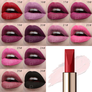 Pudaier Brand Matte Lipstick Professional Makeup for Women Long Lasting Velvet Tint Matt Sexy Lip Stick Nice Shades Batom Matte