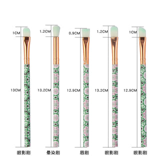 7/10pcs Pinzells de maquillatge Raspall de maquillatge multifuncional Corrector d'ombra d'ulls Base de maquillatge 2019 Eina Pincel maquiagem