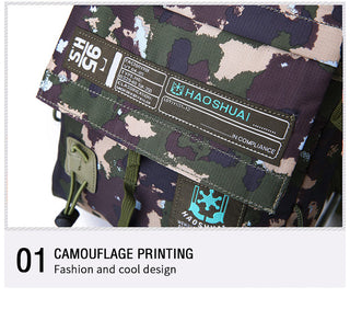 Camouflage Satchel