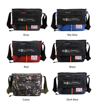 Brand Satchel Bags Mens Travel Waterproof Nylon Single Shoulder Bag Crossbody Bag Messenger Bag for Men Casual Bag XA204ZC