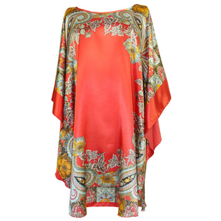 Sexy Female Silk Rayon Robe Bath Gown Nightgown Summer Casual Home Dress Printed Loose Sleepwear Plus Size Nightwear Bathrobe