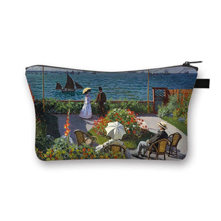 Starry Night / Kiss / Waterlily Painting Cosmetic Bag Van Gogh / Gustav Klimt / Monet Women