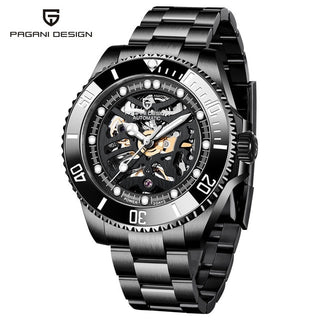 PAGANI DESIGN Stainless Steel Waterproof Mechanical Watch Top Brand Sapphire Glass Automatic Watch Luxury Business Men Watch