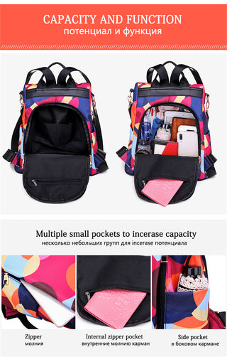 Fashion Backpack Women Shoulder Bags Large Capacity Women Backpack School