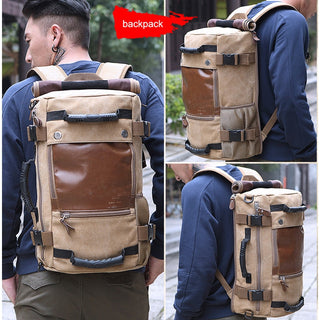 Brand Stylish Travel Large Capacity 14" Laptop Backpack Male Luggage Shoulder Computer Backpacking Men Functional Versatile Bags