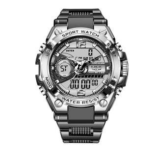 LIGE Digital Men Military Watch 50m Waterproof Wristwatch LED Quartz Clock Sport Watch Male Big Watches Men Relogios Masculino ALODIA STORE